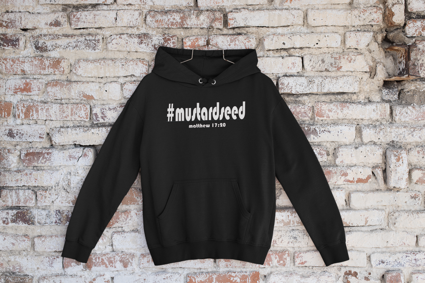 #mustardseed Hoodie - Avoir la foi