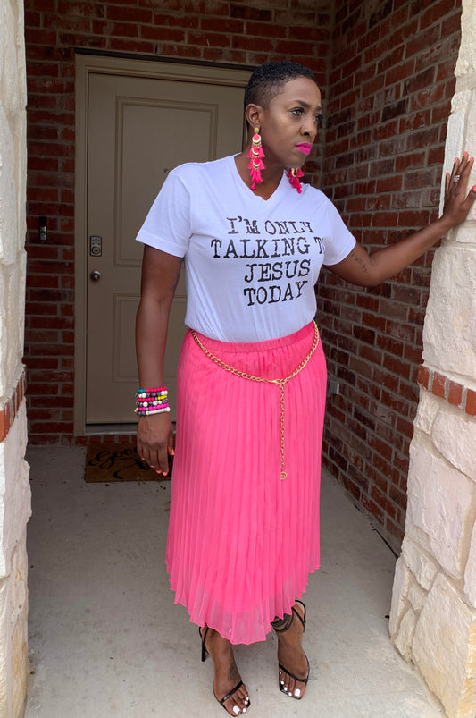 I'm ONLY talking to Jesus today - Uncut Apparel