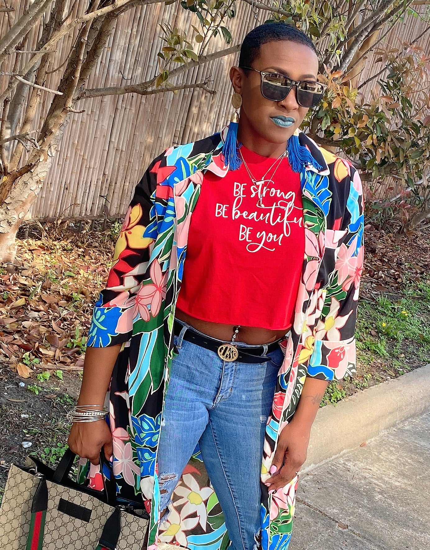 Be Strong Be Beautiful Be You Tee - Avoir la foi