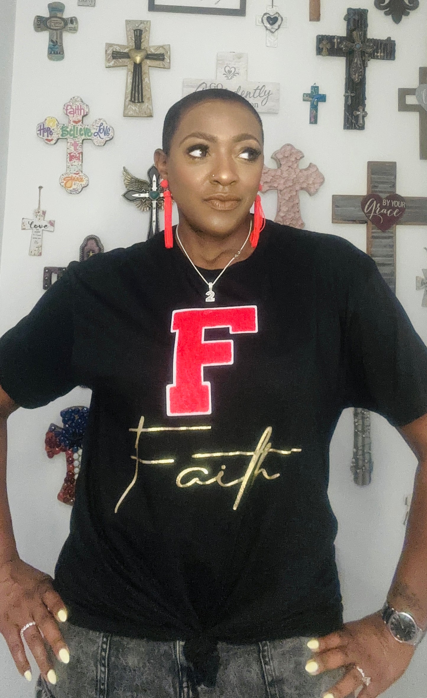 Faith Jersey Tee - Avoir la foi