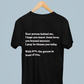 Dear person behind me, Tee - Avoir la foi