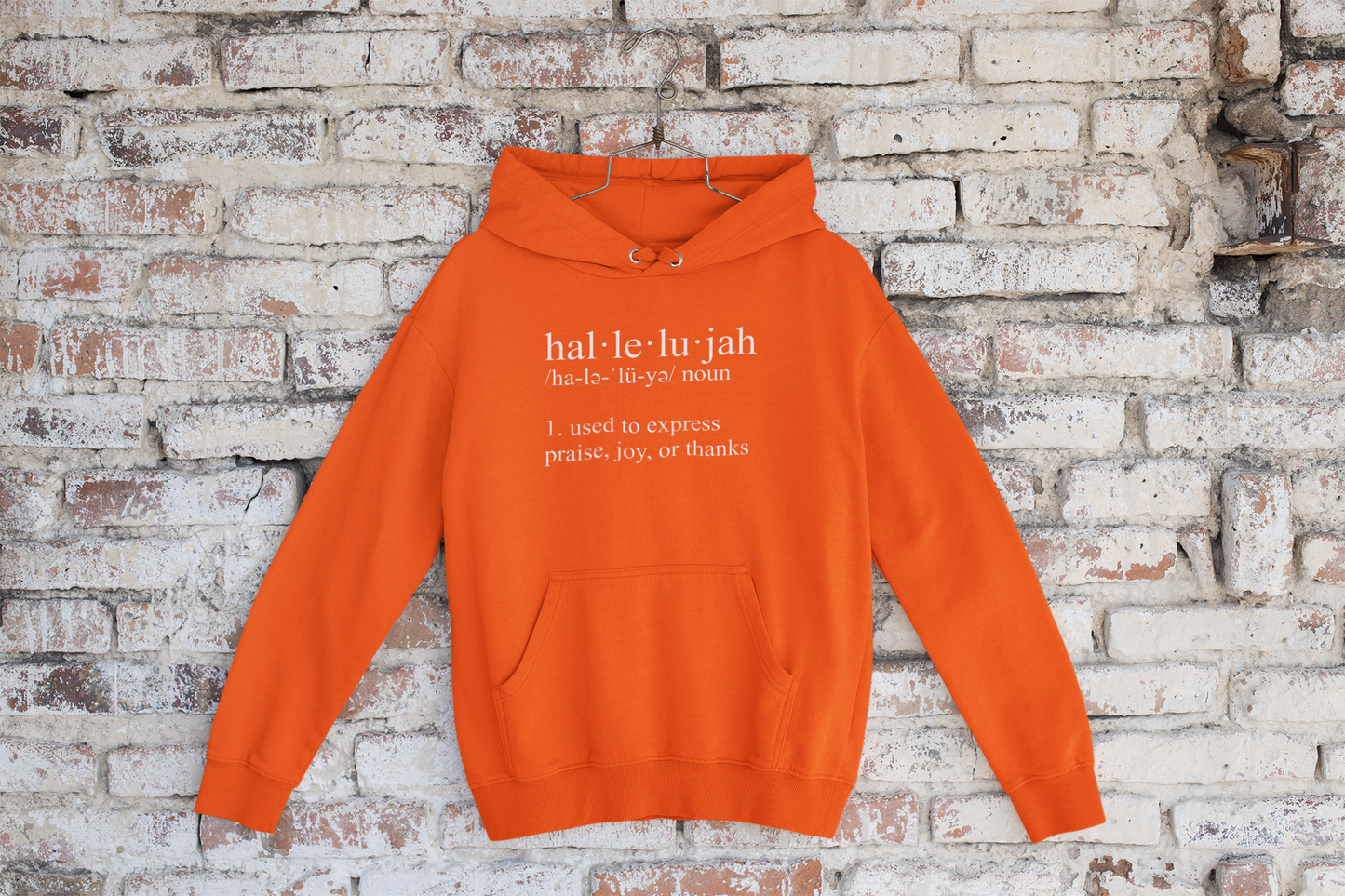 hal-le-lu-jah Hoodie - Avoir la foi