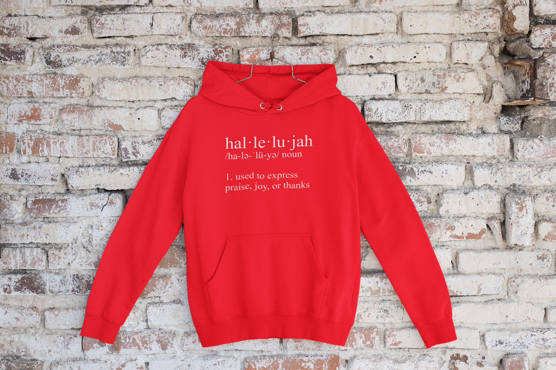 hal-le-lu-jah Hoodie - Avoir la foi