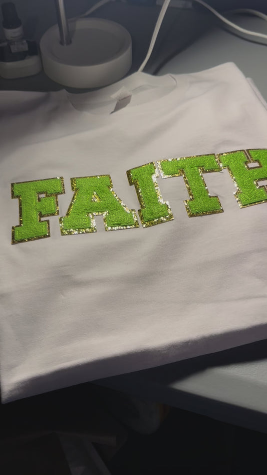 FAITH Felt letters